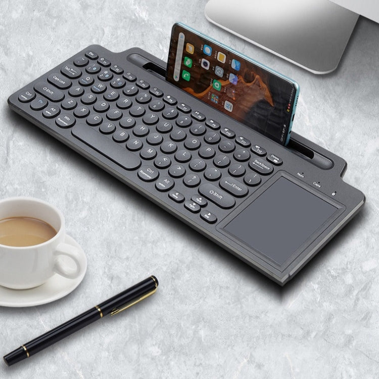 Tastiera wireless Bluetooth 2.4G con staffa per slot per schede, With Touchpad, No Touchpad Tastiera wireless Bluetooth 2.4G con staffa per slot per schede, With Touchpad, No Touchpad